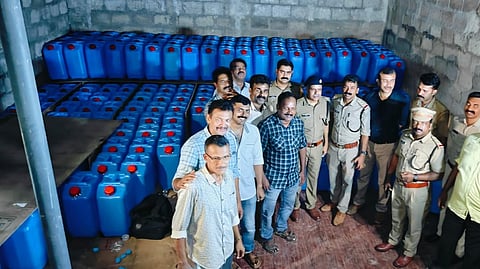 spirit hunt- 15000 liters seized