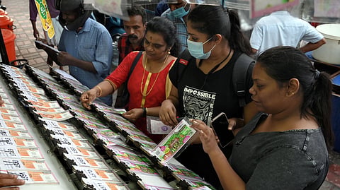 lottery ticket sale