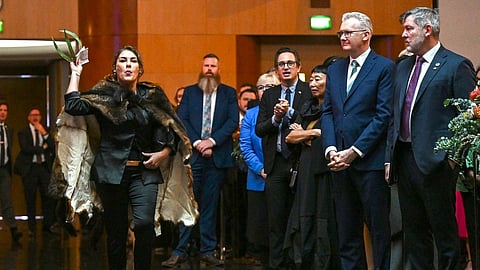 'You are not my king,' Indigenous Australian senator yells at visiting King Charles .