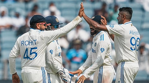 Washington Sundar removes Rachin Ravindra