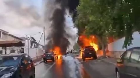 Hezbollah fires 165 rockets at Israel