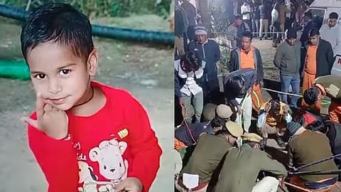 കുഴല്ക്കിണറില് വീണ ആര്യന്- രക്ഷാപ്രവര്ത്തനം