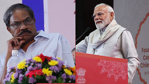mt vasudevan nair, narendra modi