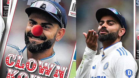 Australian media goes off against kohli following Konstas altercation