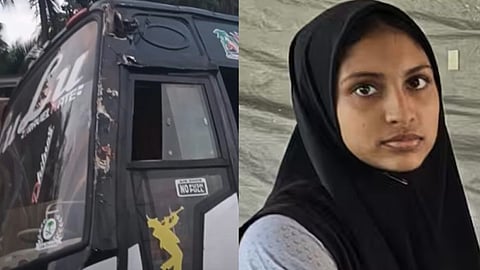 Tourist bus accident; one student dies