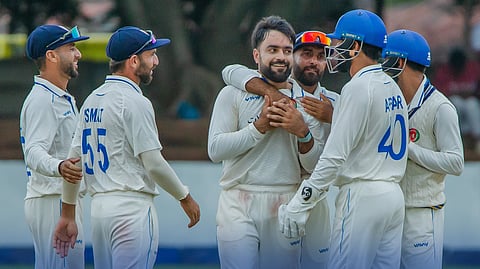 Afghanistan triumphs in Test victory