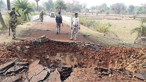 9 killed as Naxals blow up vehicle carrying security personnel in Chhattisgarh