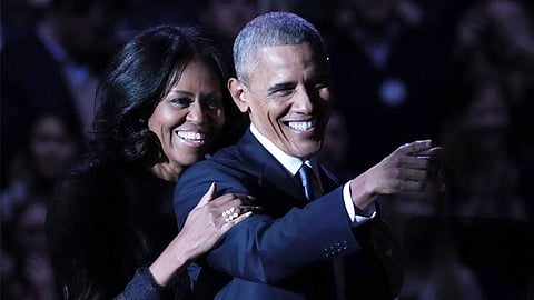 OBAMA AND MICHEL