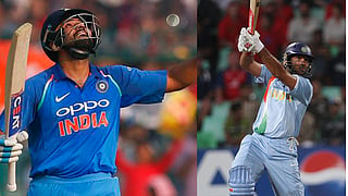 Rohit Sharma- Yuvraj Singh
