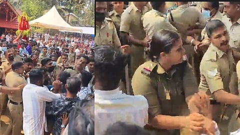 ഉത്സവത്തിനിടെയുണ്ടായ സംഘര്ഷം