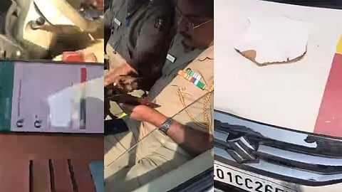 എംവിഡി ഉദ്യോഗസ്ഥരെ പിഴയടപ്പിക്കുന്നു
