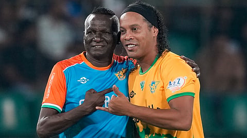 India great IM Vijayan, Ronaldhino