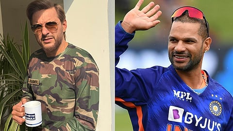 Afridi's reply to the Dhawan reminder that we should not forget the defeat in Kargil