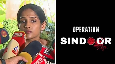 Operation Sindoor Indian Strike in Pakistan Arathi Reacts Father Is Killed in Pahalgam