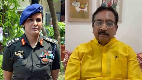 Colonel Sofiya Qureshi and Vijay Shah