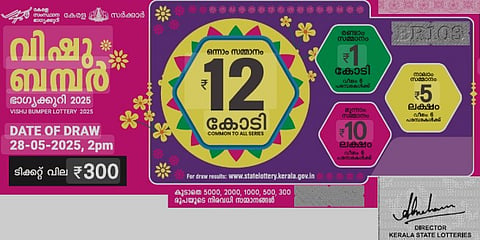 Vishu Bumper; results on May 28