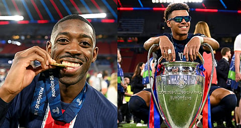 Ousmane Dembele wins UEFA Player of the Year