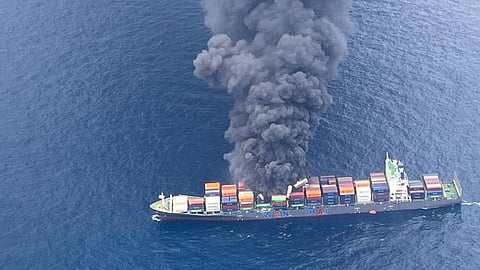Kerala Cargo Ship Fire Accident