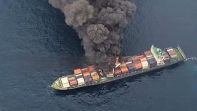 WAN HAI 503 cargo ship