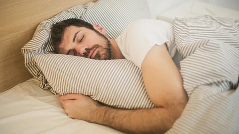 Photo of Sleeping Man