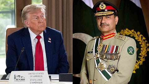 Donald Trump, General Asim Munir meeting in White house