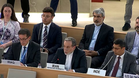 Iran's Foreign Minister Abbas Araghchi