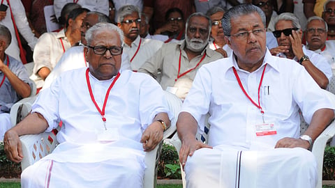 Chief Minister Pinarayi Vijayan visits VS Achuthanandan in hospital