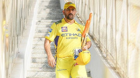 Dhoni in the IPL battle