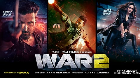 'War 2' film Poster