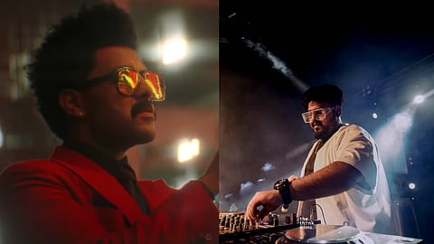 Screenshot from the video, DJ Six Eight