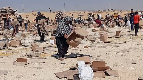 mass starvation in Gaza says international aid organisations and human rights groups