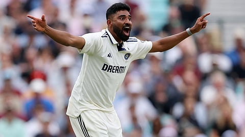 Mohammed Siraj against england