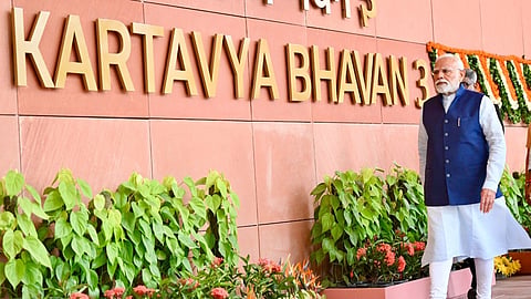 PM Modi inaugurates Kartavya Bhavan .