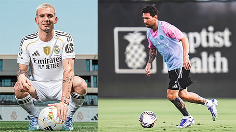 Franco Mastantuono Lionel Messi