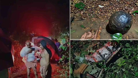 Massive explosion in rented house in Kannur