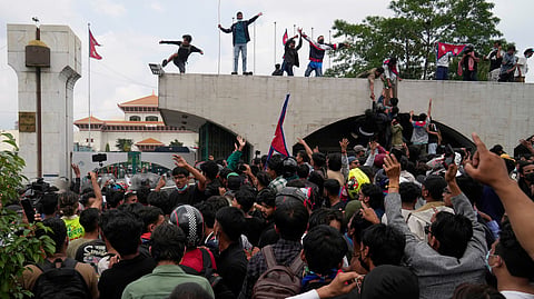 Chaos in Nepal after protestors clash with police outside Parliament, one dead