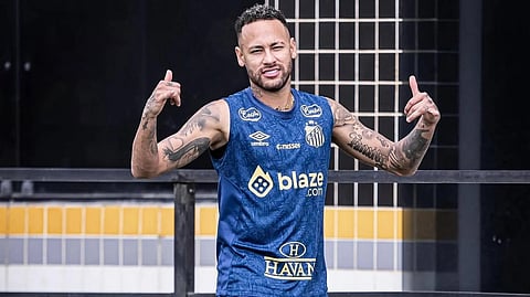 Neymar in practice