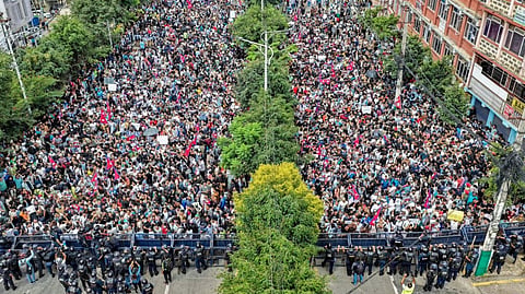 Nepal protest