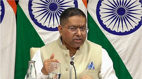 MEA spokesperson Randhir Jaiswal