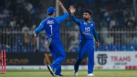 Rashid Khan breaks Bhuvneshwar Kumar's all-time Asia Cup record