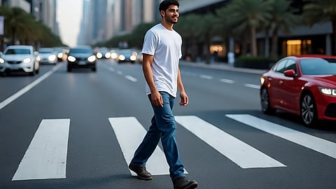jaywalking UAE