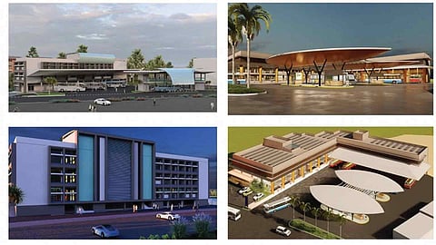KSRTC bus stands