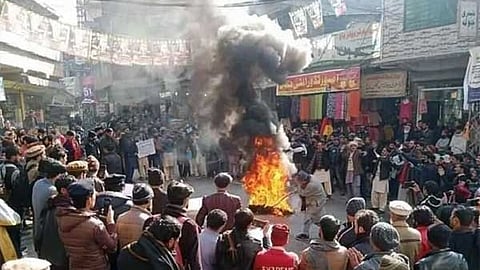 Huge PoK Protests