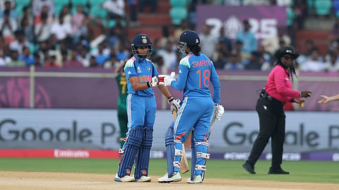 Prathika-Smriti duo batting