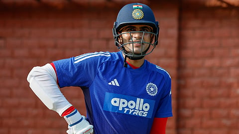 shubman gill in training