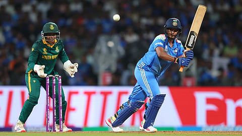 Deepti Sharma's batting