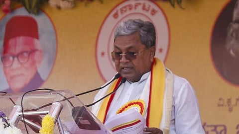 Karnataka Chief Minister Siddaramaiah