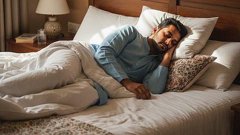 Man sleeping