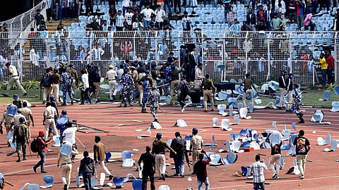 Lionel Messi's Kolkata tour chaos
