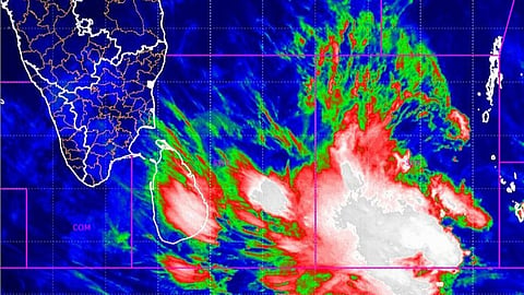 low pressure area formed